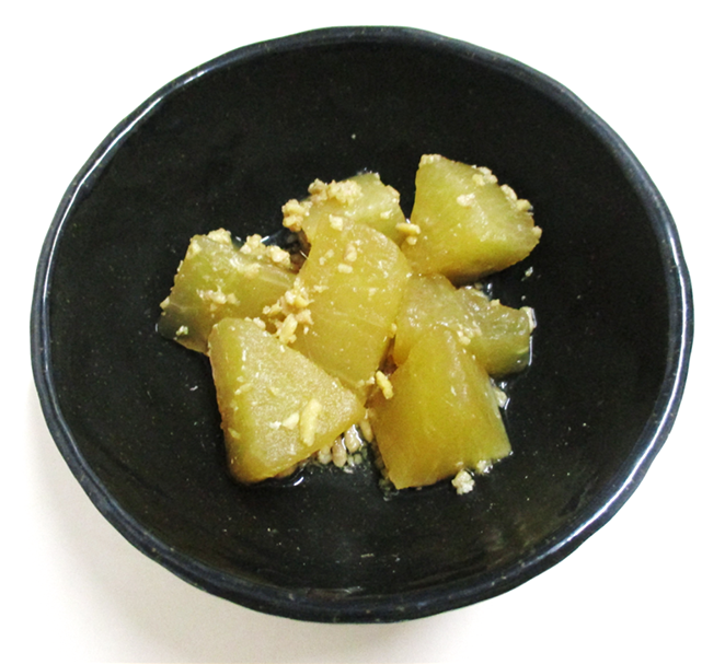 「軟菜」 大根のそぼろ煮