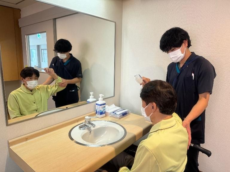 【整容動作練習】